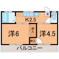 グレイスハイム若葉の物件間取画像